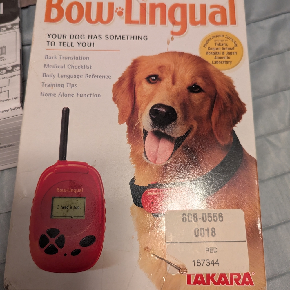 Bow-Lingual Dog Translator by Takara NIB